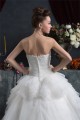 A-Line Strapless Sleeveless Beaded Applique Wedding Dresses 2031036 A-Line Strapless Sleeveless Beaded Applique Wedding Dresses 2031036