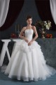 A-Line Strapless Sleeveless Beaded Applique Wedding Dresses 2031036 A-Line Strapless Sleeveless Beaded Applique Wedding Dresses 2031036