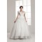 A-Line Straps Sleeveless Off-the-Shoulder Wedding Dresses 2031037