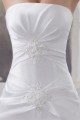 A-Line Sleeveless Strapless Wedding Dresses 2031038