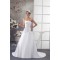 A-Line Sleeveless Strapless Wedding Dresses 2031038