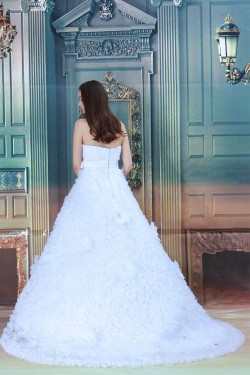 Unique Design Sleeveless Sweetheart Ball Gown Wedding Dresses 2031039