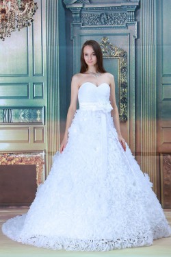 Unique Design Sleeveless Sweetheart Ball Gown Wedding Dresses 2031039