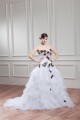 Unique Design Sweetheart Satin Organza Ball Gown Sleeveless Wedding Dresses 2031042 Unique Design Sweetheart Satin Organza Ball Gown Sleeveless Wedding Dresses 2031042