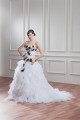 Unique Design Sweetheart Satin Organza Ball Gown Sleeveless Wedding Dresses 2031042 Unique Design Sweetheart Satin Organza Ball Gown Sleeveless Wedding Dresses 2031042