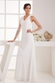 Sheath/Column V-Neck Beading One Sleeve Floor-Length Wedding Dresses 2031046 Sheath/Column V-Neck Beading One Sleeve Floor-Length Wedding Dresses 2031046