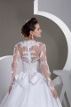 A-Line V-Neck Satin Fine Netting Long Sleeve Beaded Lace Wedding Dresses 2031047 A-Line V-Neck Satin Fine Netting Long Sleeve Beaded Lace Wedding Dresses 2031047