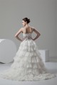 A-Line V-Neck Satin Organza Sleeveless Lace Embellished Wedding Dresses 2031048 A-Line V-Neck Satin Organza Sleeveless Lace Embellished Wedding Dresses 2031048