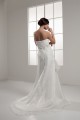 A-Line Sleeveless Strapless Beaded Wedding Dresses 2031051