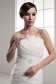 A-Line Sleeveless Strapless Beaded Wedding Dresses 2031051