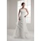 A-Line Sleeveless Strapless Beaded Wedding Dresses 2031051