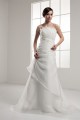 A-Line Sleeveless Strapless Beaded Wedding Dresses 2031051 A-Line Sleeveless Strapless Beaded Wedding Dresses 2031051