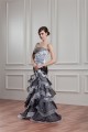 Sleeveless Mermaid/Trumpet Satin Organza Wedding Dresses 2031053 Sleeveless Mermaid/Trumpet Satin Organza Wedding Dresses 2031053