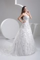 A-Line Strapless Beaded Sleeveless Wedding Dresses 2031055 A-Line Strapless Beaded Sleeveless Wedding Dresses 2031055