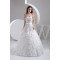 A-Line Strapless Beaded Sleeveless Wedding Dresses 2031055