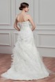 Wholesale Strapless Satin Organza Sleeveless A-Line Wedding Dresses 2031056 Wholesale Strapless Satin Organza Sleeveless A-Line Wedding Dresses 2031056