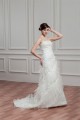 Wholesale Strapless Satin Organza Sleeveless A-Line Wedding Dresses 2031056 Wholesale Strapless Satin Organza Sleeveless A-Line Wedding Dresses 2031056