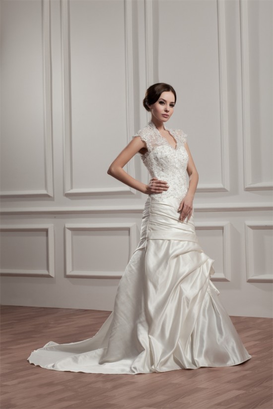 Wonderful A-Line Portrait Sleeveless V-Neck Lace Wedding Dresses 2031057 Wonderful A-Line Portrait Sleeveless V-Neck Lace Wedding Dresses 2031057