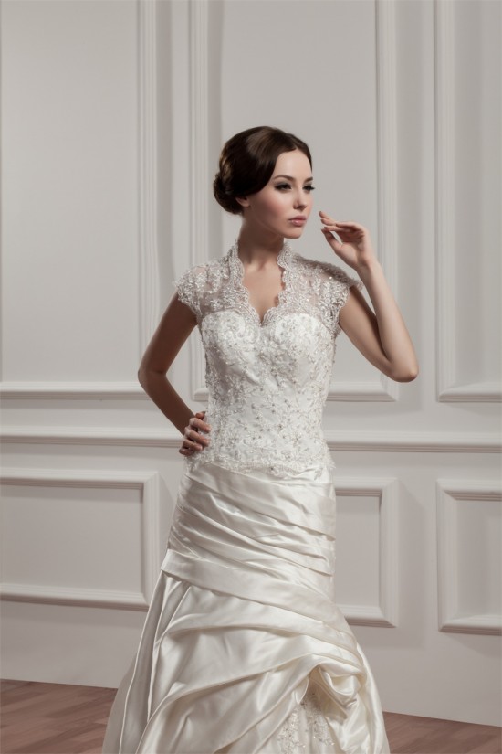 Wonderful A-Line Portrait Sleeveless V-Neck Lace Wedding Dresses 2031057 Wonderful A-Line Portrait Sleeveless V-Neck Lace Wedding Dresses 2031057