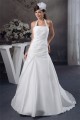 Wonderful A-Line Satin Taffeta Sleeveless Halter Wedding Dresses 2031058 Wonderful A-Line Satin Taffeta Sleeveless Halter Wedding Dresses 2031058