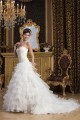 Wonderful A-Line Sleeveless Satin Sweetheart Beaded Wedding Dresses 2031059
