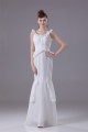 Mermaid/Trumpet Floor-Length Chiffon Sleeveless Best Wedding Dresses 2030106 Mermaid/Trumpet Floor-Length Chiffon Sleeveless Best Wedding Dresses 2030106