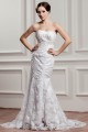 Trumpet/Mermaid Strapless Lace Court Train Beaded Wedding Dresses 2031060 Trumpet/Mermaid Strapless Lace Court Train Beaded Wedding Dresses 2031060