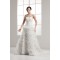 Wonderful A-Line Sweetheart Satin Sleeveless Wedding Dresses 2031063