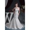 Wonderful Satin Lace Mermaid/Trumpet Wedding Dresses 2031067