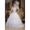 Wonderful Satin Sleeveless Spaghetti Straps A-Line Beaded Wedding Dresses 2031069