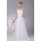A-Line Chiffon Spaghetti Straps Beaded Wedding Dresses 2030107