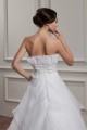 Wonderful Satin Strapless Sleeveless A-Line Beaded Wedding Dresses 2031070 Wonderful Satin Strapless Sleeveless A-Line Beaded Wedding Dresses 2031070