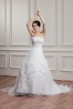 Wonderful Satin Strapless Sleeveless A-Line Beaded Wedding Dresses 2031070 Wonderful Satin Strapless Sleeveless A-Line Beaded Wedding Dresses 2031070