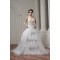 Wonderful Sleeveless Sweetheart Satin A-Line Best Wedding Dresses 2031073