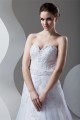 Wonderful A-Line Sweetheart Sleeveless Beaded Lace Wedding Dresses 2031074