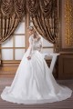 Wonderful A-Line Sweetheart Satin Lace Taffeta Wedding Dresses with A Long Sleeve Jacket 2031075 Wonderful A-Line Sweetheart Satin Lace Taffeta Wedding Dresses with A Long Sleeve Jacket 2031075