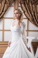 Wonderful A-Line Sweetheart Satin Lace Taffeta Wedding Dresses with A Long Sleeve Jacket 2031075 Wonderful A-Line Sweetheart Satin Lace Taffeta Wedding Dresses with A Long Sleeve Jacket 2031075