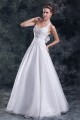 A-Line Satin Lace Organza Halter Sleeveless Embellished Wedding Dresses 2031080 A-Line Satin Lace Organza Halter Sleeveless Embellished Wedding Dresses 2031080