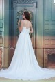 A-Line Sleeveless Chiffon Satin Sweetheart Wedding Dresses 2031084 A-Line Sleeveless Chiffon Satin Sweetheart Wedding Dresses 2031084