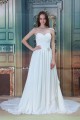 A-Line Sleeveless Chiffon Satin Sweetheart Wedding Dresses 2031084 A-Line Sleeveless Chiffon Satin Sweetheart Wedding Dresses 2031084