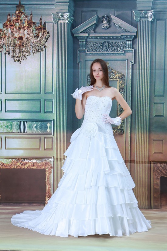 A-Line Sleeveless Soft Sweetheart Satin Taffeta Most Beautiful Wedding Dresses 2031085 A-Line Sleeveless Soft Sweetheart Satin Taffeta Most Beautiful Wedding Dresses 2031085