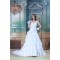 A-Line Sleeveless Soft Sweetheart Satin Taffeta Most Beautiful Wedding Dresses 2031085