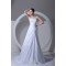 A-Line Sleeveless Taffeta Strapless Beaded Lace Wedding Dresses 2031089