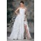 A-Line Soft Sweetheart Organza Taffeta Sleeveless Wedding Dresses 2031090