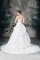 A-Line Soft Sweetheart Taffeta Sleeveless Beaded Applique Wedding Dresses 2031091