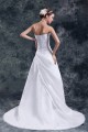A-Line Strapless Satin Organza Sleeveless New Arrival Wedding Dresses 2031094 A-Line Strapless Satin Organza Sleeveless New Arrival Wedding Dresses 2031094