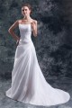 A-Line Strapless Satin Organza Sleeveless New Arrival Wedding Dresses 2031094 A-Line Strapless Satin Organza Sleeveless New Arrival Wedding Dresses 2031094