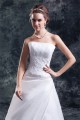 A-Line Strapless Satin Organza Sleeveless New Arrival Wedding Dresses 2031094 A-Line Strapless Satin Organza Sleeveless New Arrival Wedding Dresses 2031094