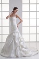 A-Line Sweetheart Satin Sleeveless Wedding Dresses 2031096 A-Line Sweetheart Satin Sleeveless Wedding Dresses 2031096