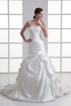 A-Line Sweetheart Satin Sleeveless Wedding Dresses 2031096 A-Line Sweetheart Satin Sleeveless Wedding Dresses 2031096